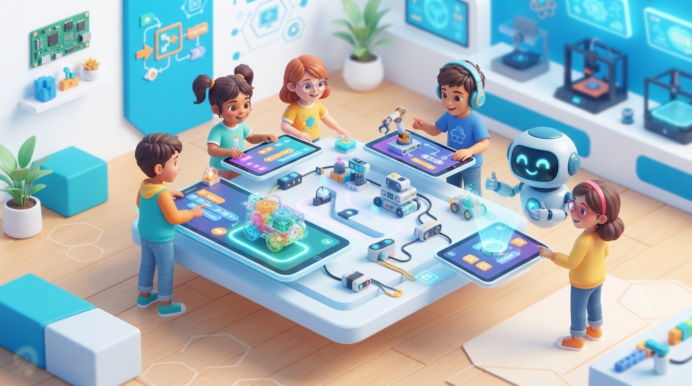 GeniusKidsOS learning lab